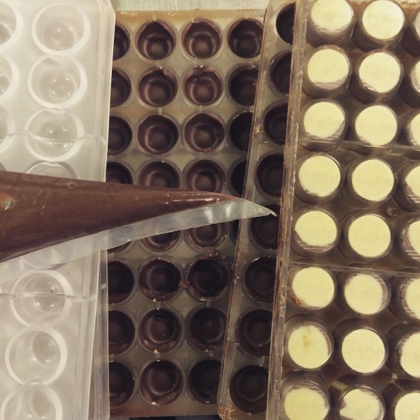 „Vollmilch Ganache“ zum FÜLLEN von Torten, Pralinen oder als Topping
