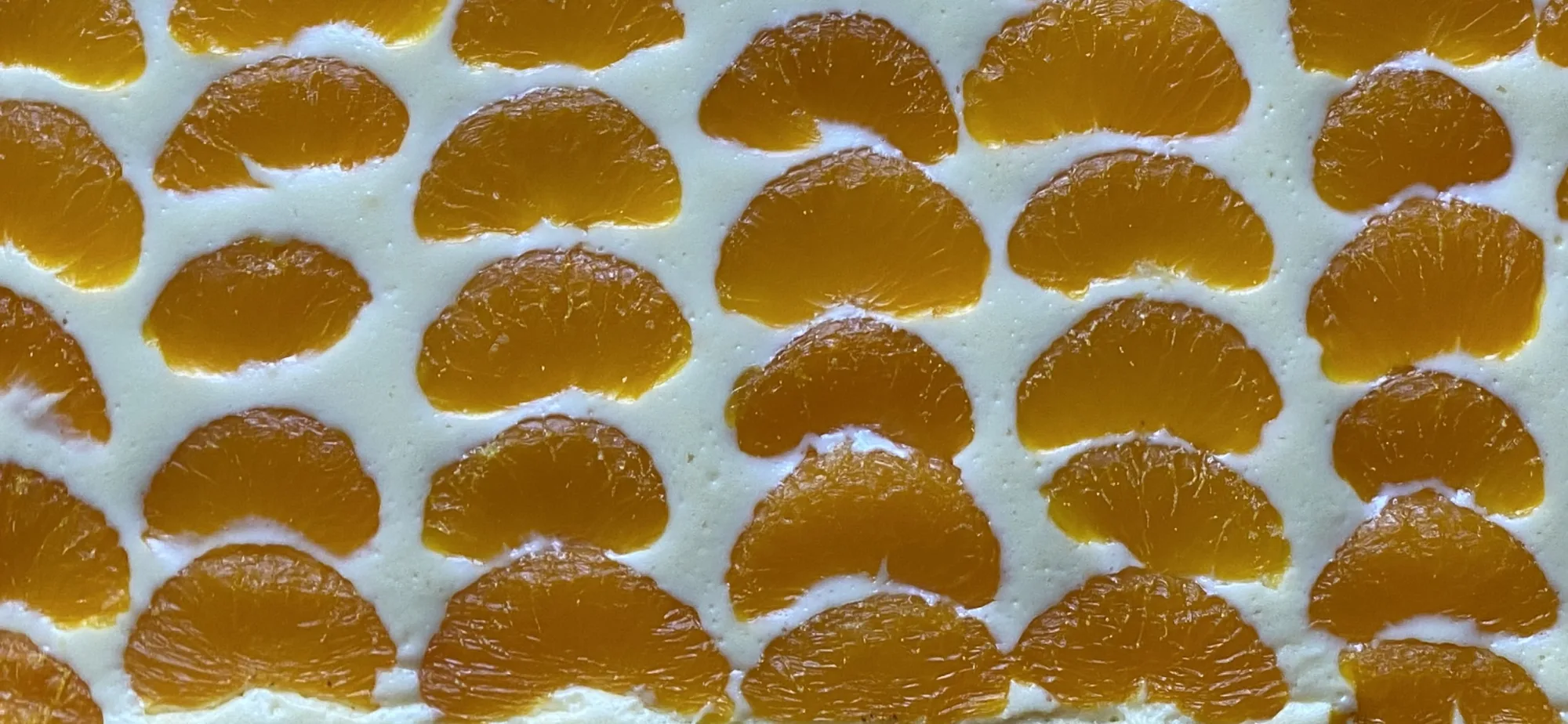 Cheesecake with Mandarins (Käsekuchen mit Mandarinen)